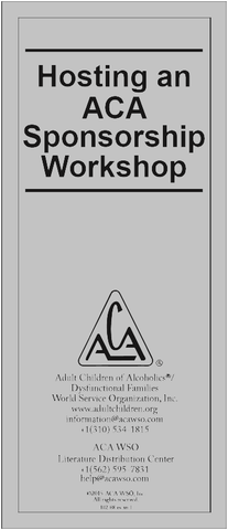 Hosting an ACA Sponsorship Workshop - bundle of 10 tri-folds