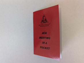 ACA Meeting in a Pocket