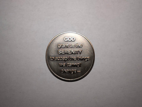 Silver Serenity Medallion