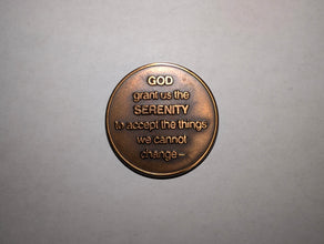 Bronze Serenity Medallion