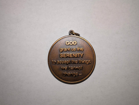 Bronze Serenity Pendant