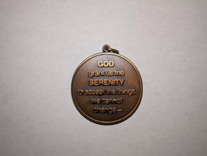 Bronze Serenity Pendant