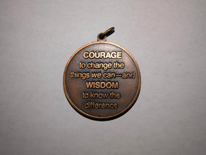 Bronze Serenity Pendant