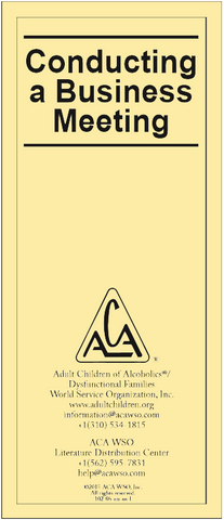 FLAT: Conducting a Business Meeting