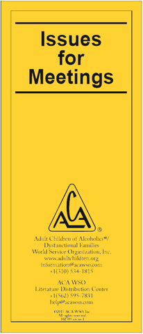 FLAT: Issues for Meetings