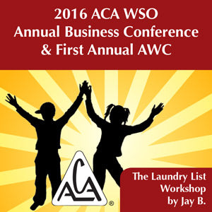 2016 AWC Jay B - The Laundry List Workshop (CD not available; download only)