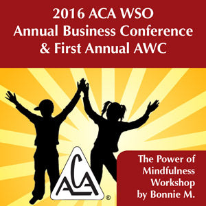 2016 AWC - Bonnie M - The Power of Mindfulness Workshop (CD not available; download only)