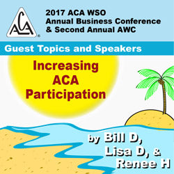 2017 AWC - Bill D, Lisa D, Renee H - Increasing ACA Participation (CD not available; download only)