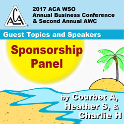 2017 AWC - Courbet A, Heather S, Charlie N - Sponsorship Panel (CD not available; download only)