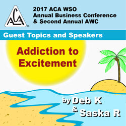 2017 AWC - Deb K and Saska R - Addiction to Excitement - The Inner Drug Store (CD not available; download only)