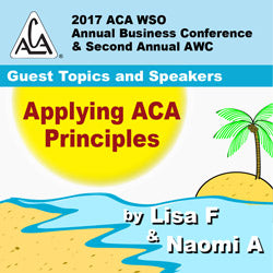 2017 AWC - Lisa F, Naomi A - Applying ACA Principles (CD not available; download only)