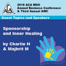 2018 AWC - Charlie H & Majbrit M- Sponsorship & Inner Healing  (CD not available; download only)