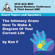 2018 AWC - Ken F - The Intimacy Gram: How To Make A Diagram Of Your Current Life  (CD not available; download only)