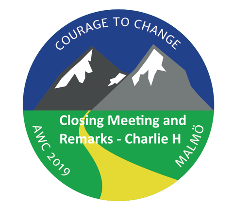 2019 AWC Closing Talk - Courage Applied - Charlie H (CD not available; download only)